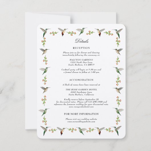 kolibrieverblijf (Voorkant)