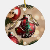 Kolibris Kerst Ornament (Voorkant)