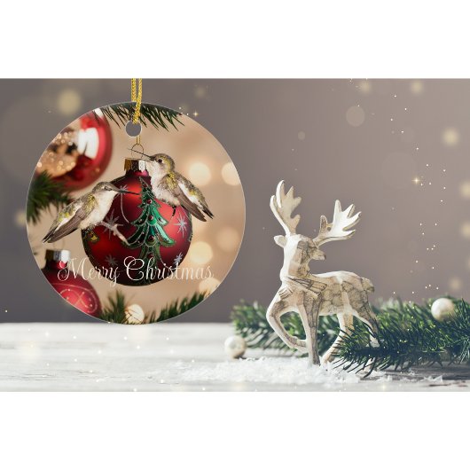 Kolibris Kerst Ornament