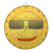KOLIEFACHTDARTBOORD MET DARTS DARTBORD (Voorkant)