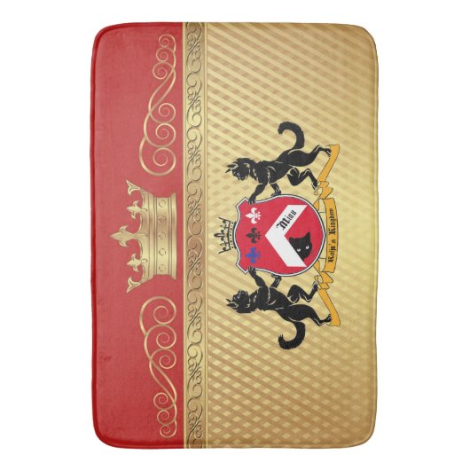 Kolja's koninklijke baden Mat. Badmat (Voorkant Verticaal)