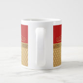 Kolja's Koninklijke Jumbo Mok. Grote Koffiekop (Achterkant)