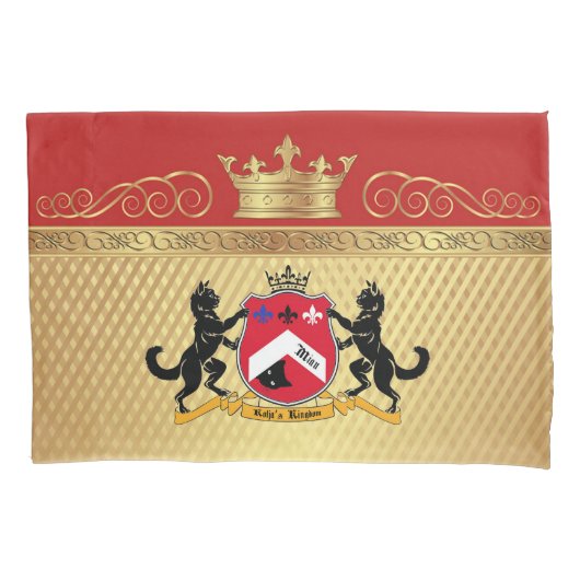 Kolja's koninklijke Kussenslopen. Kussensloop (Voorkant-Links)