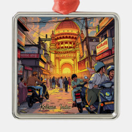 Kolkata, India Metalen Ornament