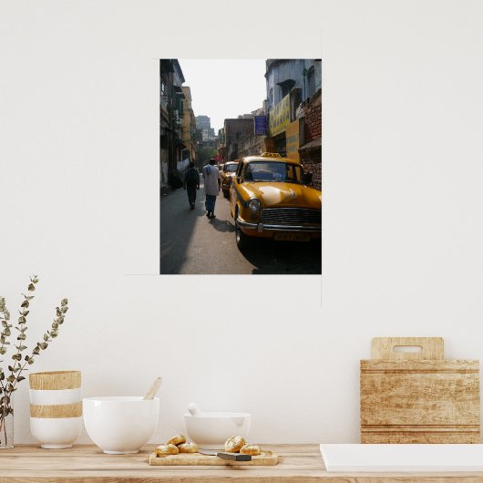 Kolkata Scene Poster (Keuken)