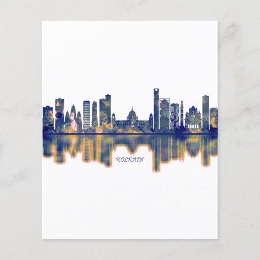 Kolkata Silhouette Flyer (Voorkant)