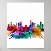 Kolkata Skyline Poster (Voorkant)