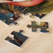 Kolkibriekunst Legpuzzel (Zijkant)