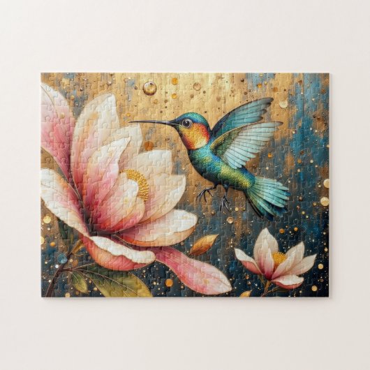 Kolkibriekunst Legpuzzel (Horizontaal)