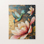 Kolkibriekunst Legpuzzel (Verticaal)