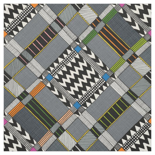 KOLLA-cheque diagonaal Stof (Swatch)