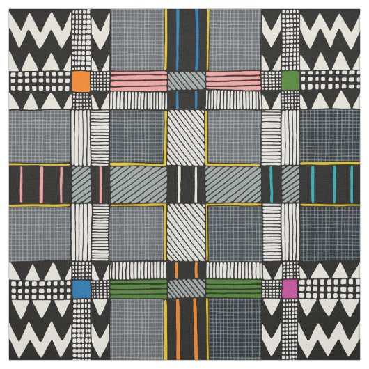 KOLLA-cheque Stof (Swatch)