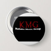 KOLLABO GROTE RONDE BUTTONNEN BUTTON 7,6 CM (Voorkant /achterkant)