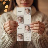 Kollage Foto Kerst Merry and Bright