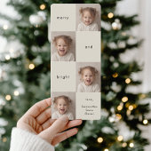 Kollage Foto Kerstmis Merry and Bright