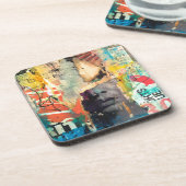 Kollage Head Bier Onderzetter (Linkerzijde)