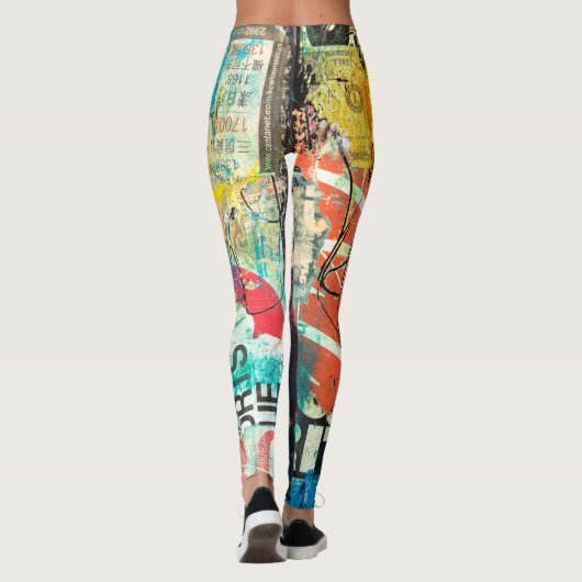 Kollage Head Leggings (Achterkant)