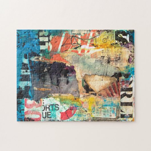 Kollage Head Legpuzzel (Horizontaal)