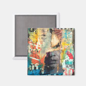 Kollage Head Magneet (Voorkant / Achterkant)