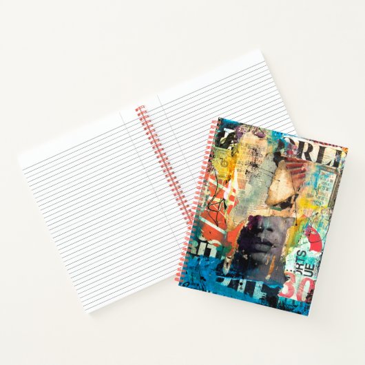 Kollage Head Notitieboek (Binnen)