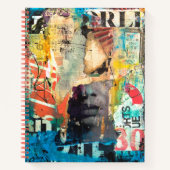 Kollage Head Notitieboek (Voorkant)