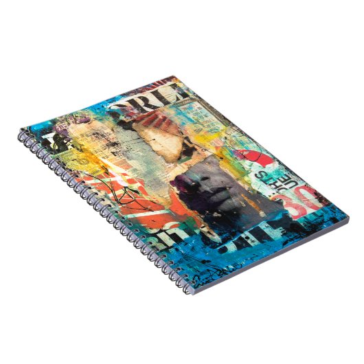 Kollage Head Notitieboek (Rechterzijde)