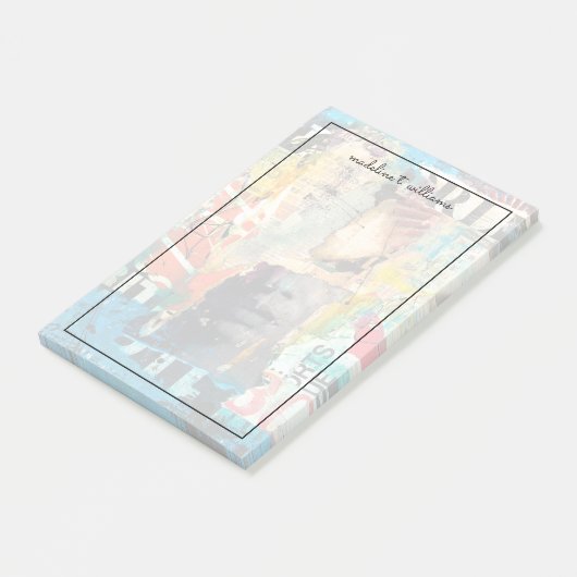 Kollage Head Post-it® Notes (Schuin)