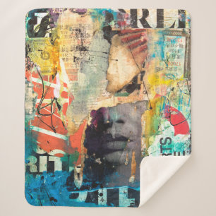 Kollage Head Sherpa Deken