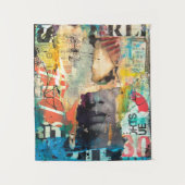 Kollage Head Wandkleed (Voorkant)