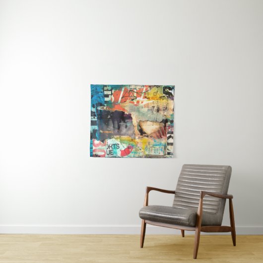 Kollage Head Wandkleed (In Situ (horizontaal))