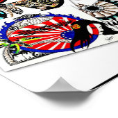 Kollage Tekeningen Poster (Hoek)