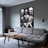 Kolle familiefortret van de bizar | AI Art.