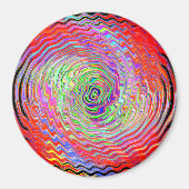 Kolle zwarte licht nacht.... magneet (Voorkant)