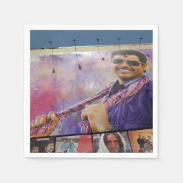 Kollywood filmster Napkins Servet