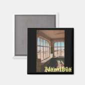 Kolmanskop Namibië Woestijnlandschap Magnet (Voorkant / Achterkant)