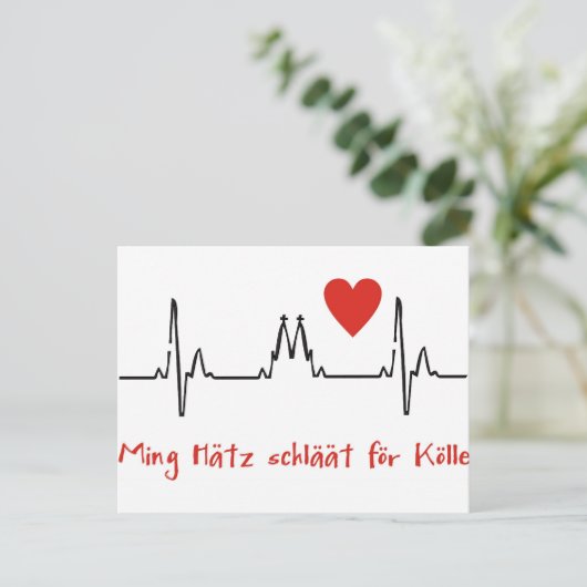 Köln Briefkaart (Staand voorkant)