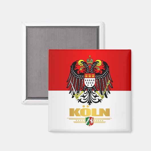 Koln (Keulen) 2 Magneet (Voorkant / Achterkant)