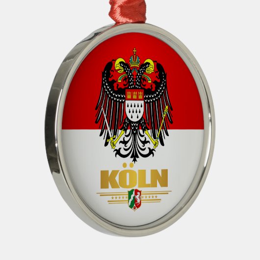 Koln (Keulen) 2 Metalen Ornament (Rechts)