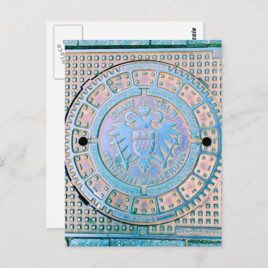 Koln (Keulen), Briefkaart Duitsland (Voorkant / Achterkant)