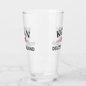 Koln (Keulen) Deutschland coördineert Duits Glas (Links)