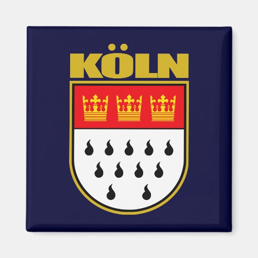 Koln (Keulen) Magneet (Voorkant)