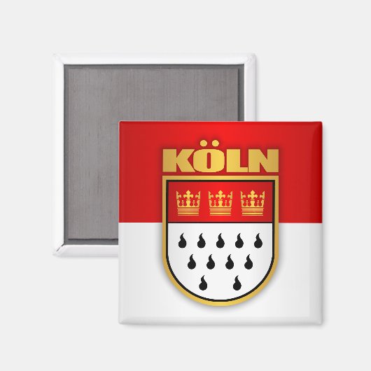 Koln (Keulen) Magneet (Voorkant / Achterkant)