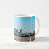 Köln Panorama mit Kölner Dom Tasse Kaffeetasse Koffiemok (Voorkant rechts)