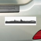 Köln Skyline Aufkleber Bumpersticker (Op auto)