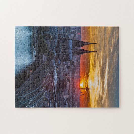 Köln Skyline Puzzle Legpuzzel (Horizontaal)