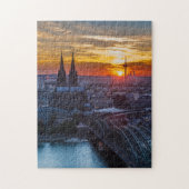 Köln Skyline Puzzle Legpuzzel (Verticaal)