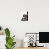 Kölner Dom/Keulen Kathedraal Foto Poster (Thuiskantoor)