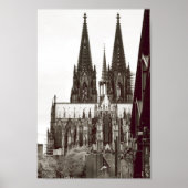 Kölner Dom/Keulen Kathedraal Foto Poster (Voorkant)