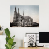 Kölner Dom um 1900 – Cologne Cathedral Poster (Thuiskantoor)