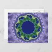 Kolo fractal art briefkaart (Voorkant / Achterkant)